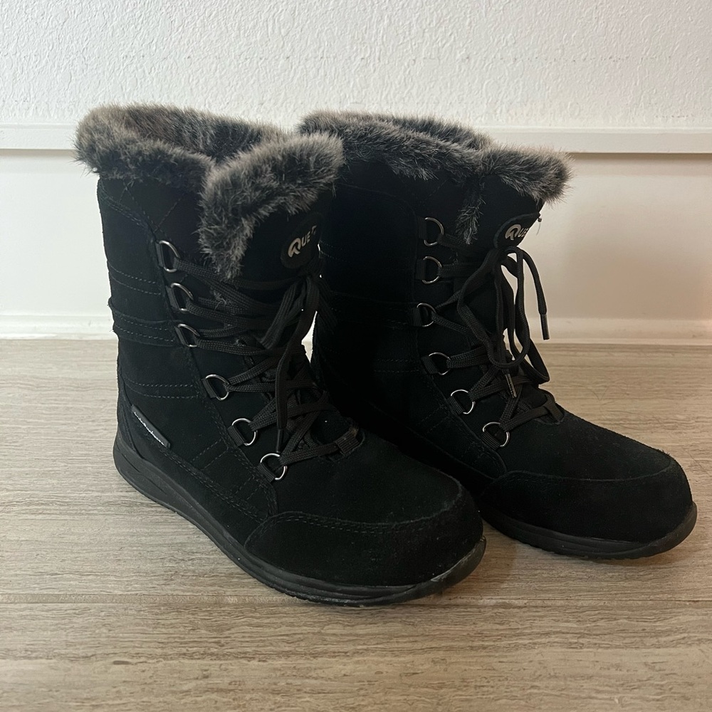 Snow boots | black | fleece lining | very comfortable